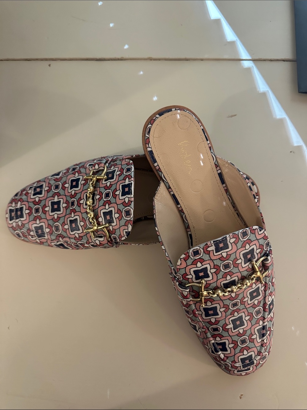 Women’s Biden mules size Euro 39, US 8 1/2 - 9